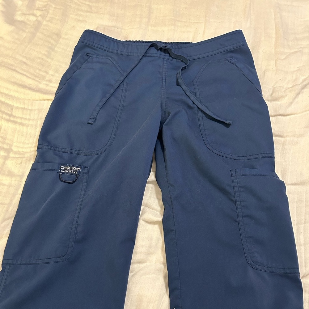 Cherokee Women’s Navy Blue Scrub Pants
